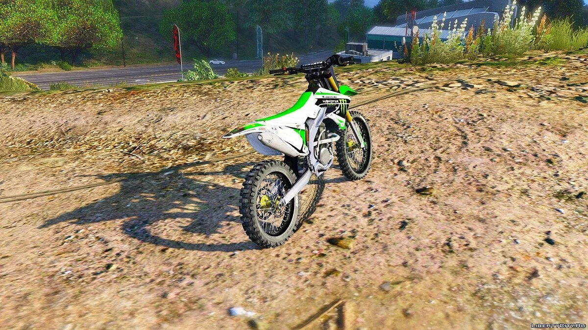 Kawasaki KX - Edición Limitada Monster Energy 2008 / GTA 5