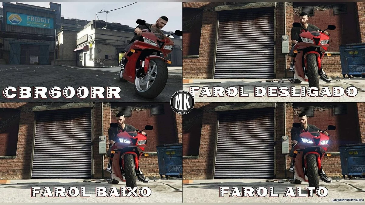 Honda CBR600RR 2007 / GTA 5