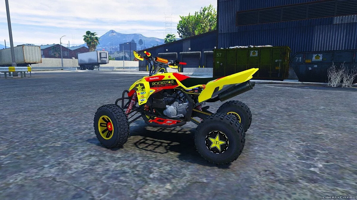 铃木LTR 450 - Rockstar Energy [附加] / GTA 5