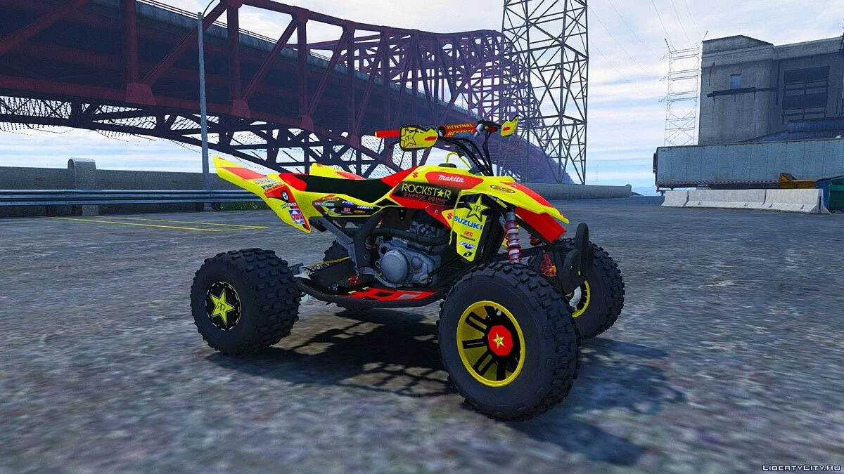 铃木LTR 450 - Rockstar Energy [附加] / GTA 5