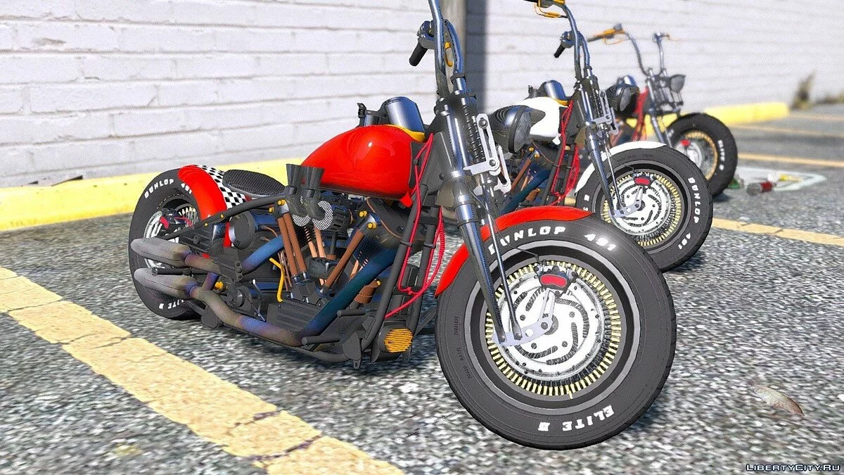 Harley-Davidson Knucklehead 1.1 / GTA 5