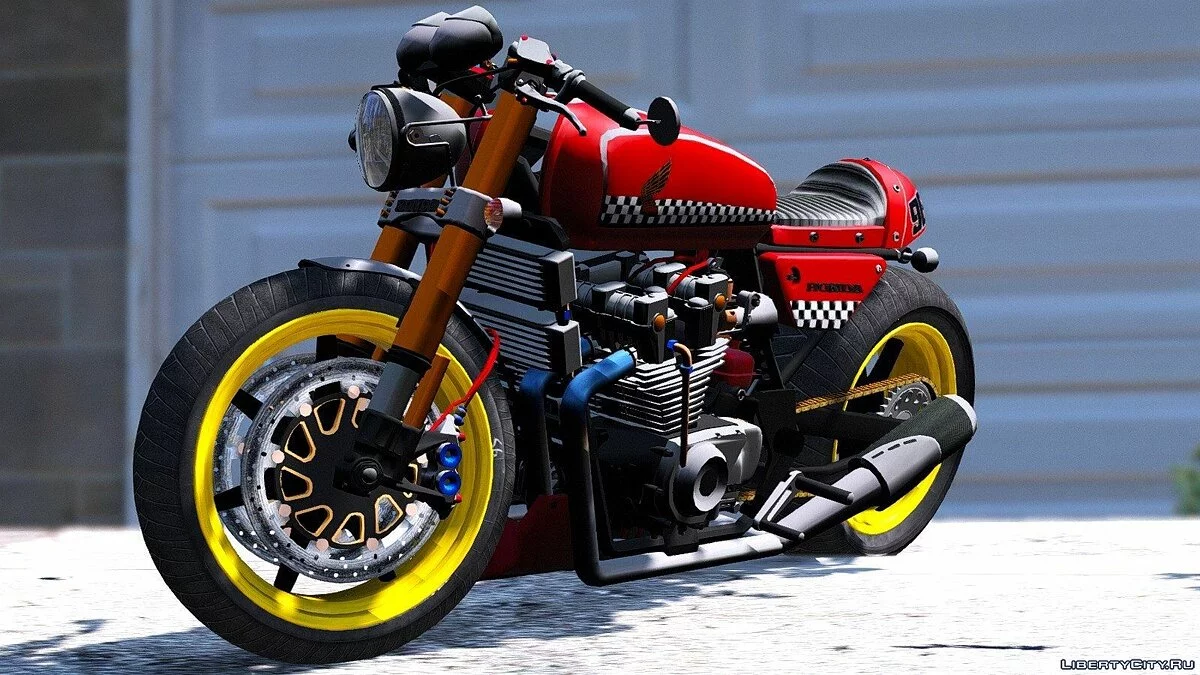 Honda CB750 Cafe Racer [Animado] 1.0 / GTA 5