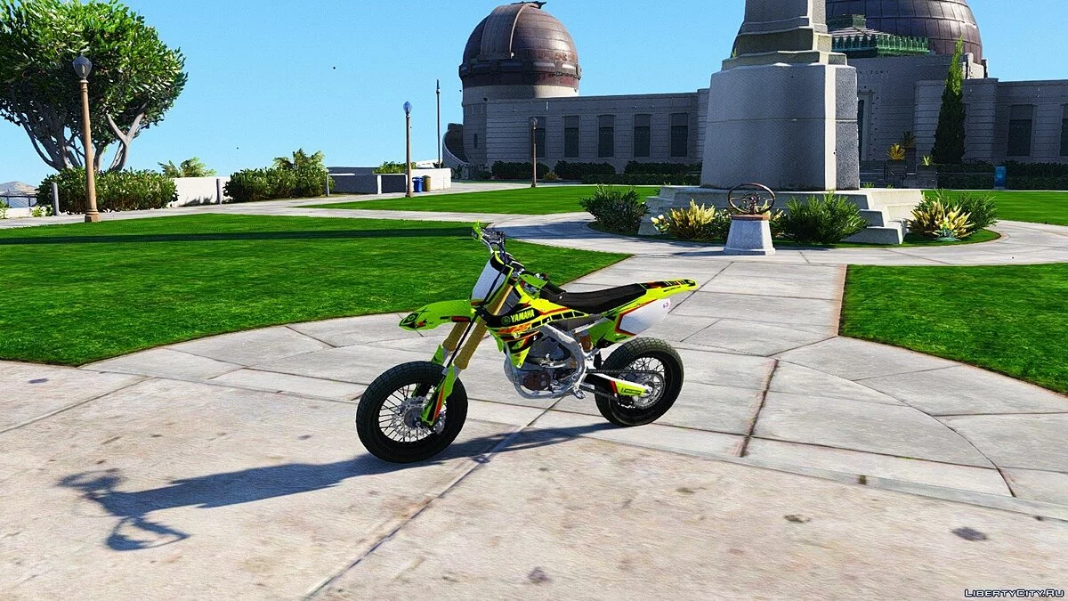 Yamaha YZ450F - Supermoto with Liveries (PSD Template) [Add-On] / GTA 5