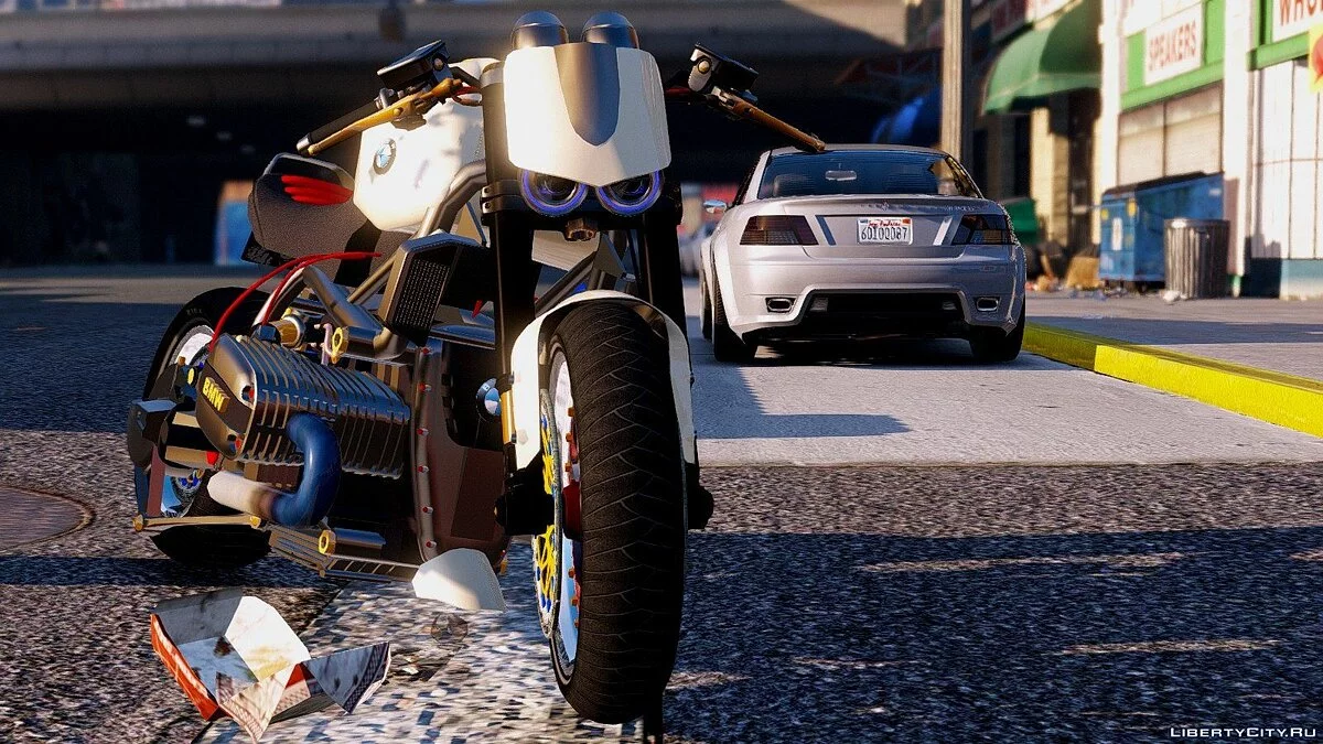 BMW R 1100R Naked Custom [Animado | Reemplazo] 2.0 / GTA 5