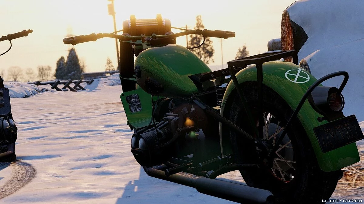 BMW R-75 War Version [ANIMATED/REPLACE] 1.0 / GTA 5