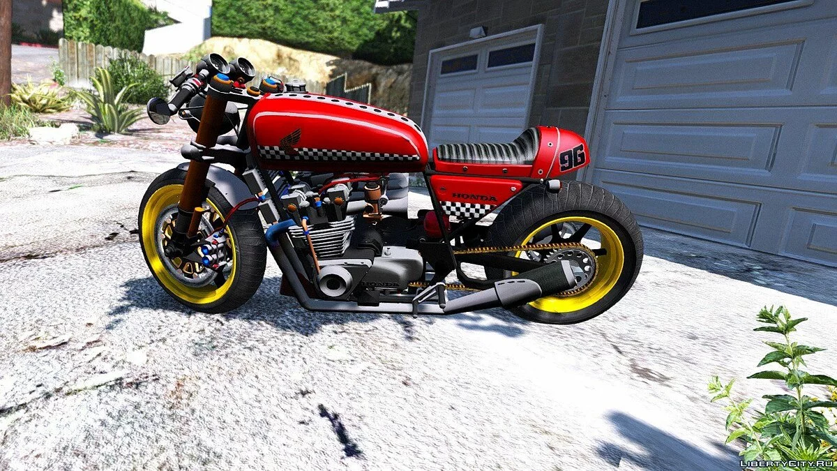 Honda CB750 Cafe Racer [Анімований] 2.0 / GTA 5