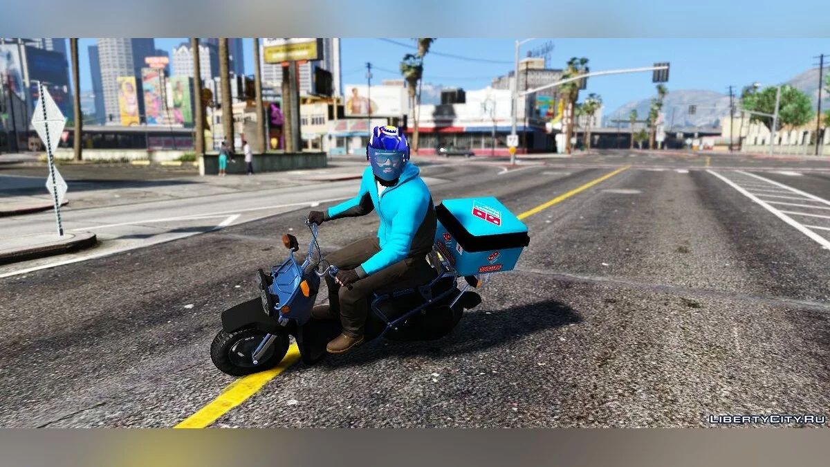 Honda Ruckus Pizza Delivery Edition 1.0 / GTA 5