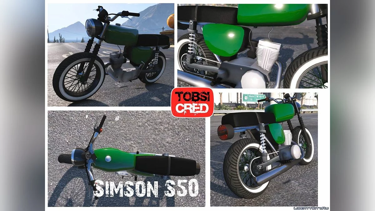 Simson S50/S51 [附加/替换] / GTA 5