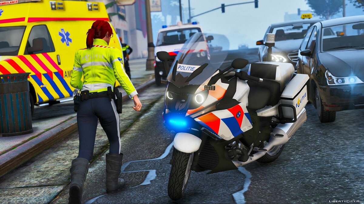 Police bike gta 5 замена фото 93