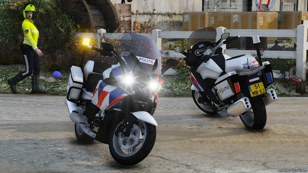 BMW K 1600 GTP Niederländische Polizei [ELS] 1.1 / GTA 5