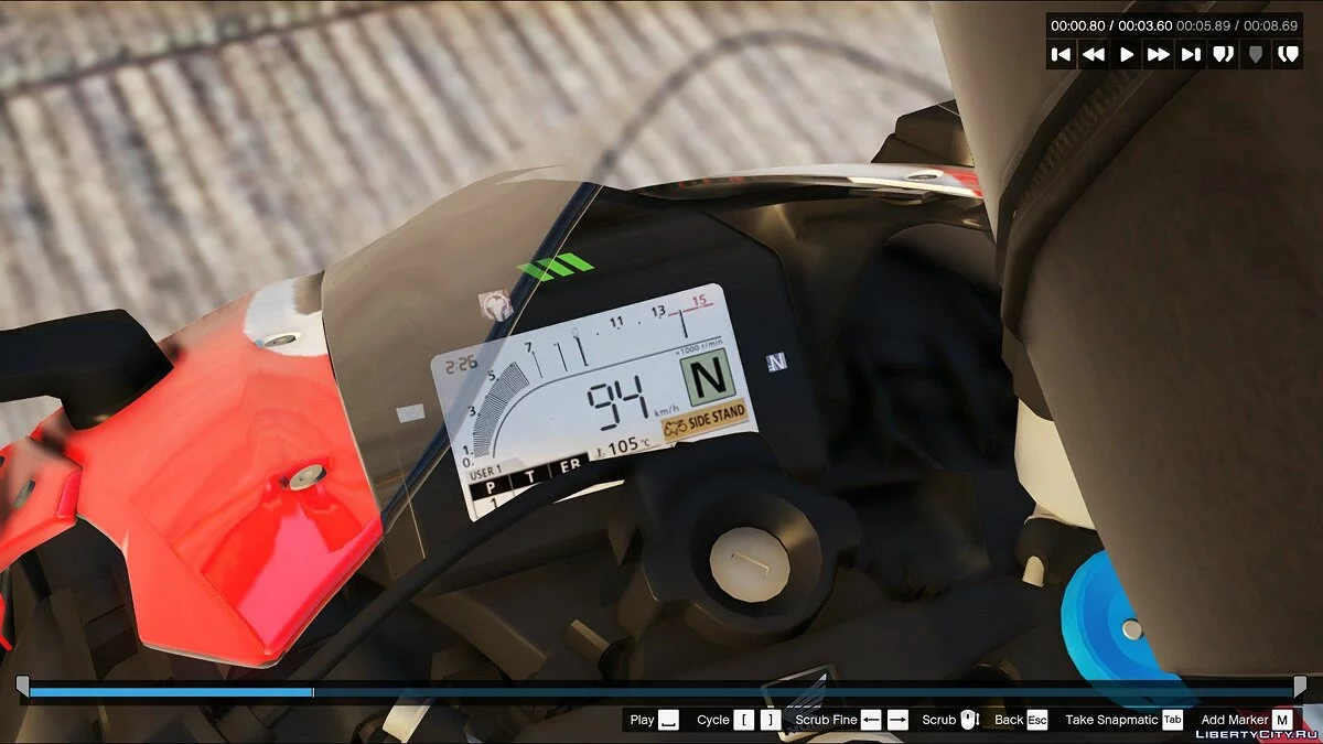 2017 Honda CBR1000RR [Digitale Anzeigen | Lackierungen | Vorlage] 2.0 / GTA 5