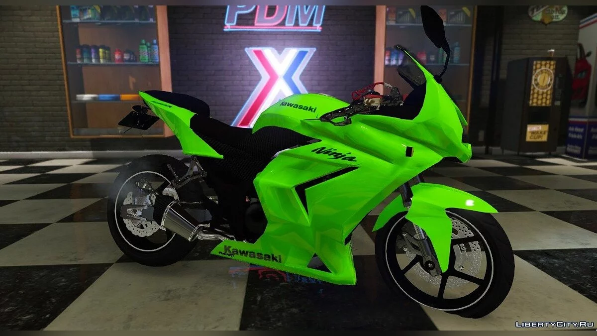 Kawasaki Ninja 250R 1.1 / GTA 5