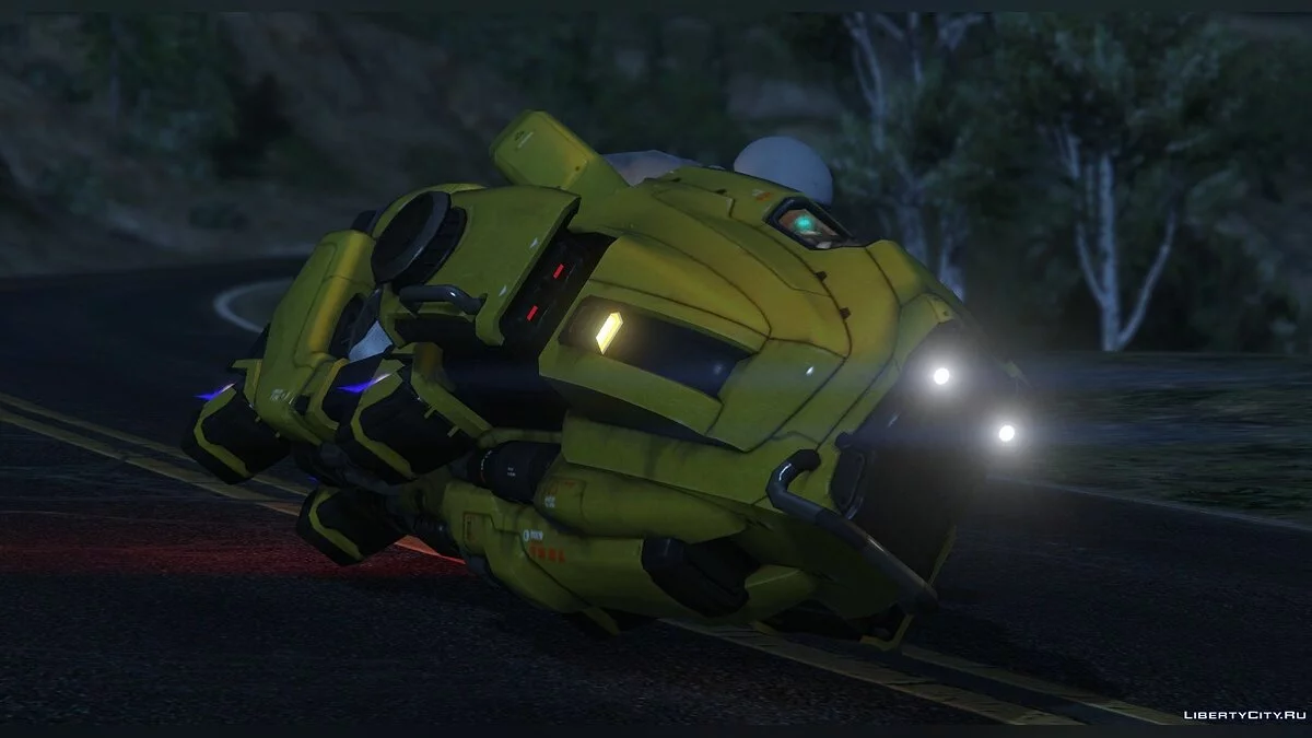 Moto Flottante Sci-Fi [Ajout | Peinture] 1.0 / GTA 5