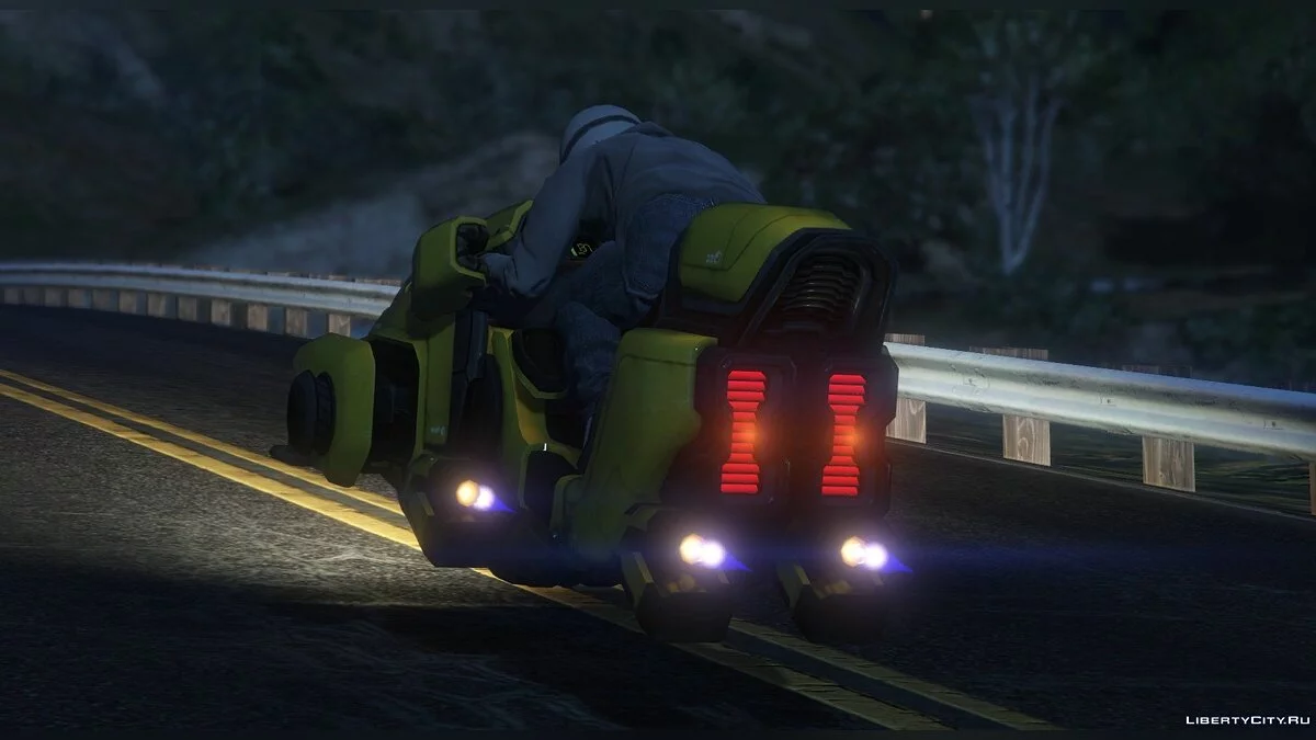 Moto Flottante Sci-Fi [Ajout | Peinture] 1.0 / GTA 5