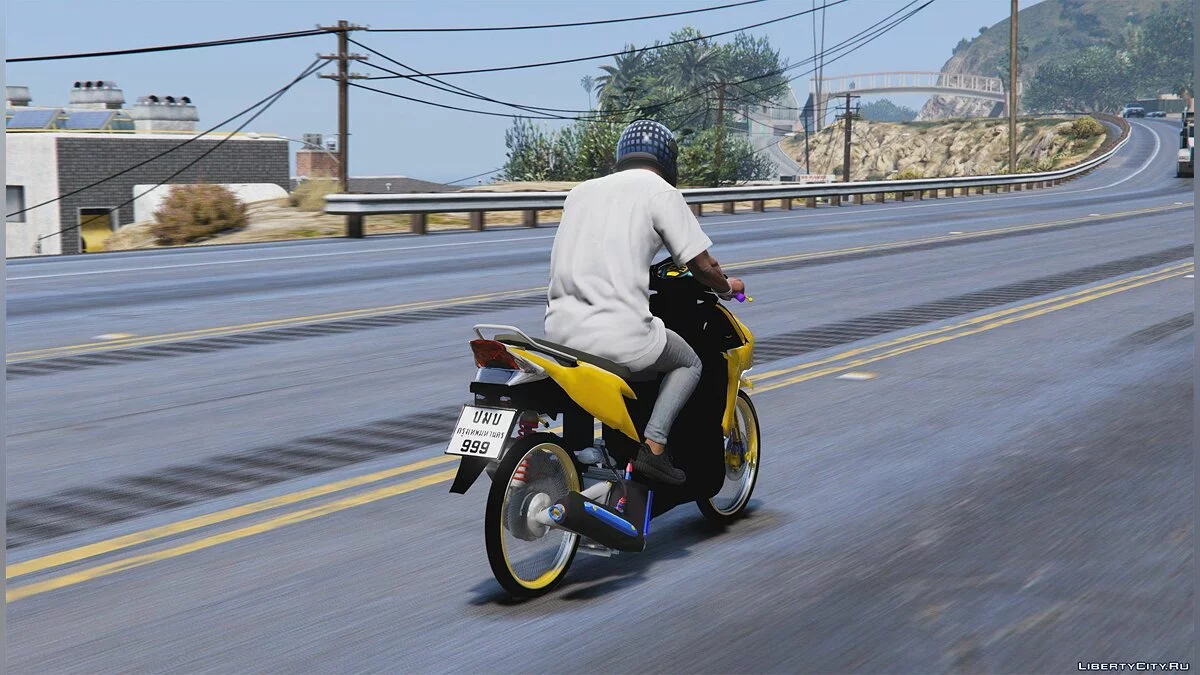 Honda click125 Модифікований [Заміна] 1.0 / GTA 5