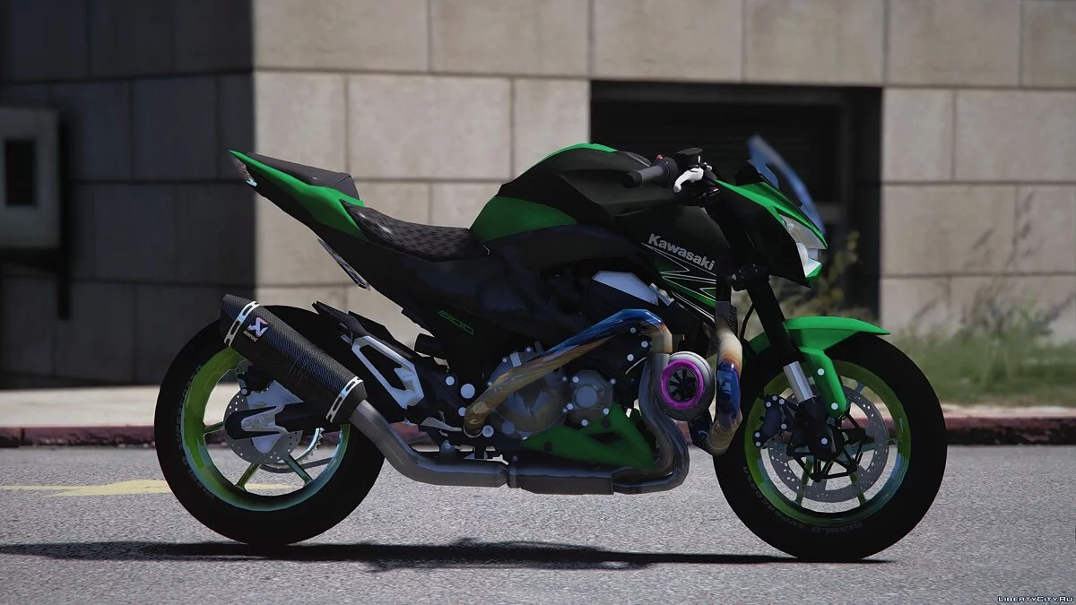Kawasaki Z800 Turbo Modifié 1.0 / GTA 5