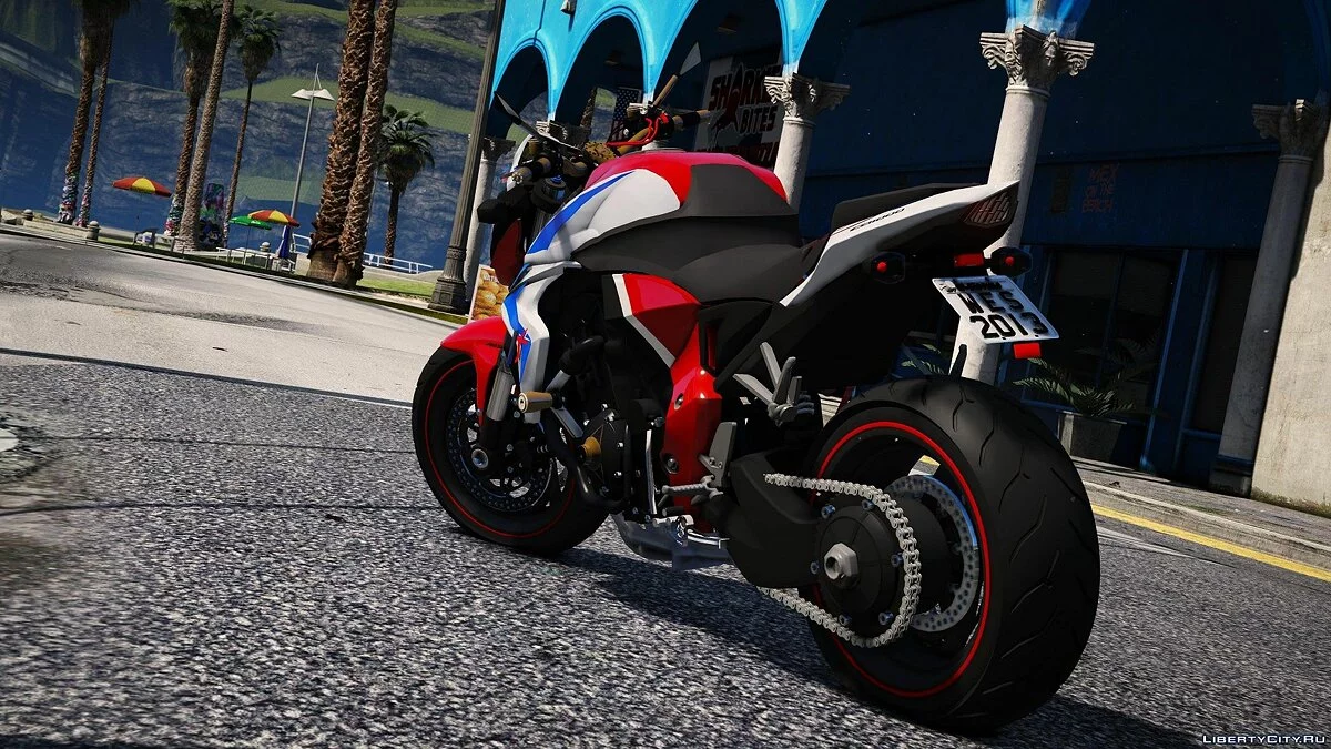 Honda CB1000R Barracuda [Заміна | Тюнінг]. 1.0 / GTA 5