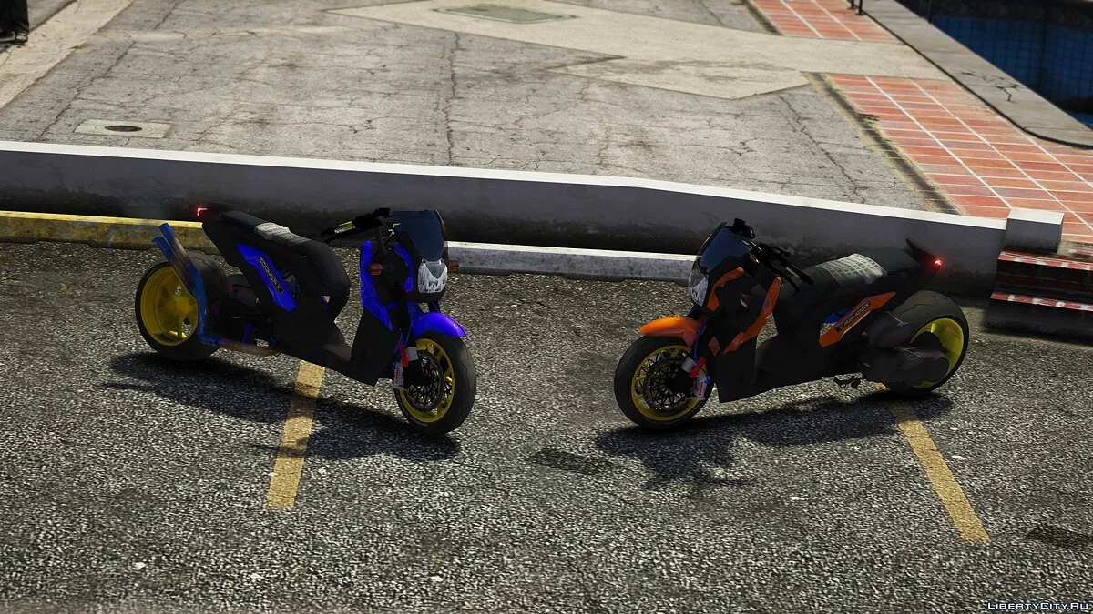 Honda ZoomerX-Custom [Substituir] 1.0 / GTA 5