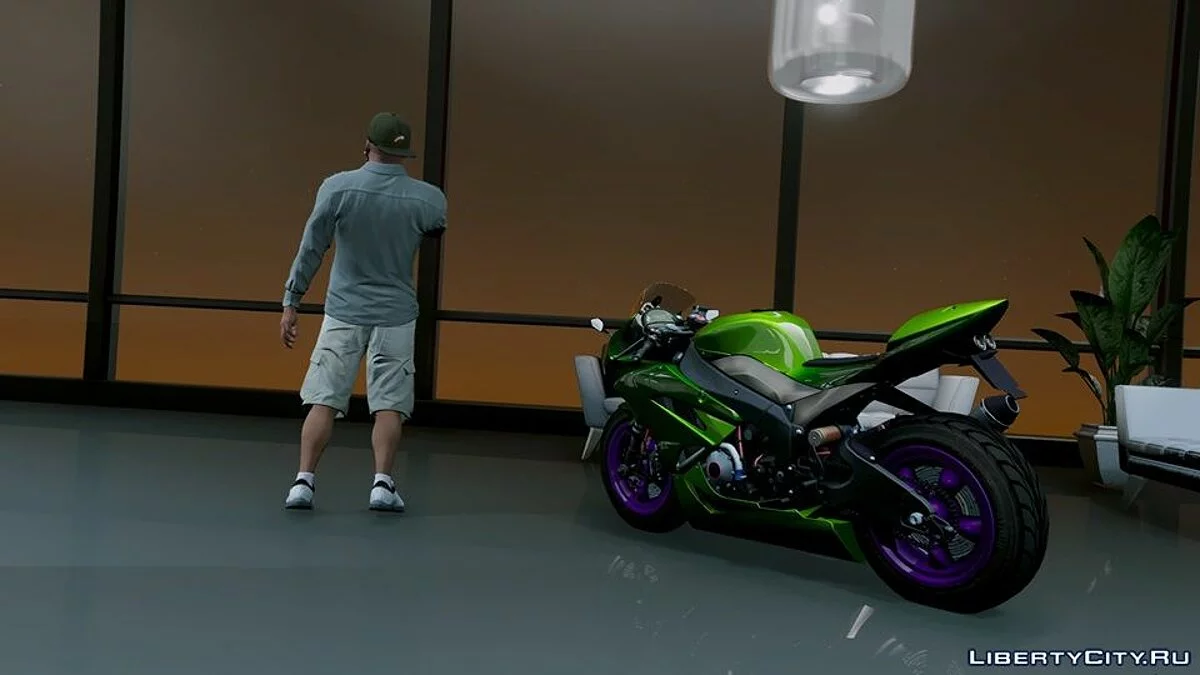 Kawasaki Ninja ZxR Modificado v.1 / GTA 5