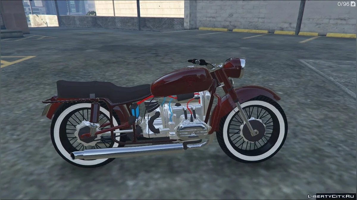 URAL M-6736+TUNING(AKROM) v1 / GTA 5