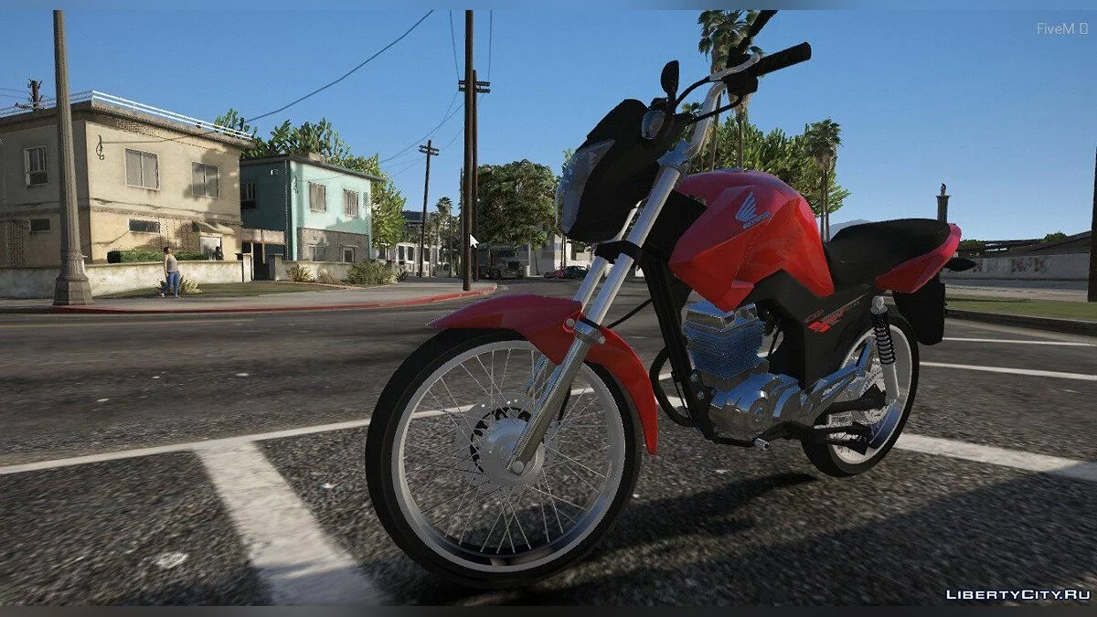 Honda CG Titan 150 2014 Von Eroos3D [Ersetzen/Add-On (FiveM)] 1.0 / GTA 5