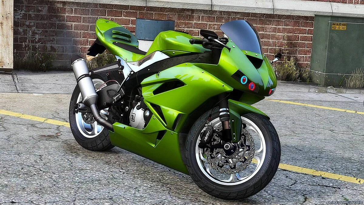 改装版川崎忍者Zx6r V2 / GTA 5
