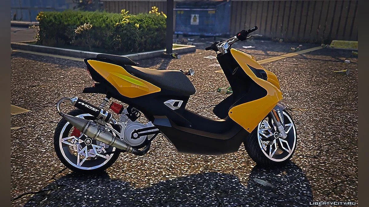 Yamaha Aerox R Equipped [Replace / Add-On] 1.0 / GTA 5