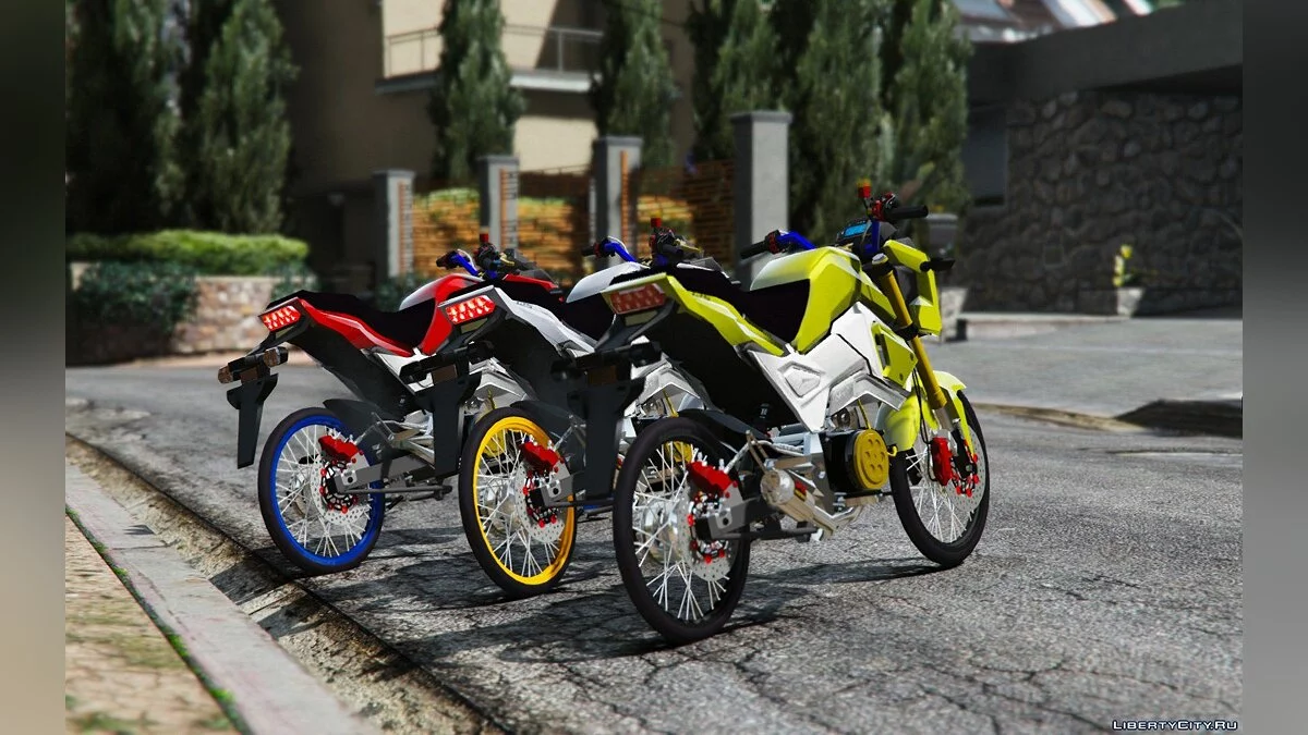 Honda Msx 125SF/Grom 125SF [ Заміна | 1.0 / GTA 5