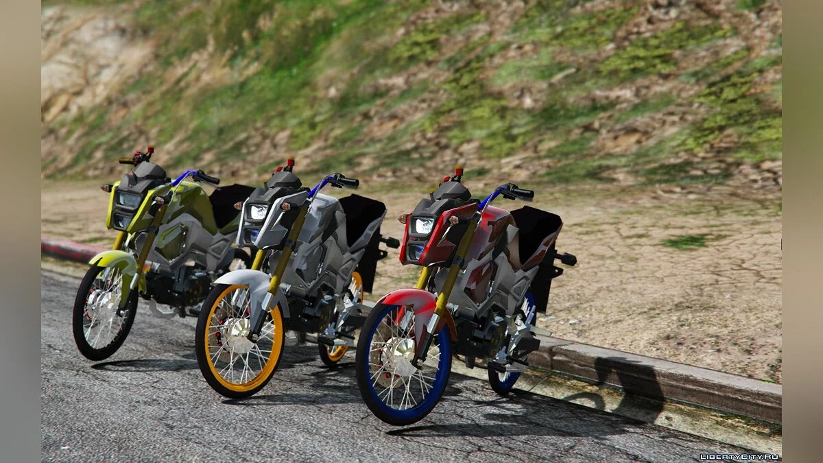 Honda Msx 125SF/Grom 125SF [ Заміна | 1.0 / GTA 5