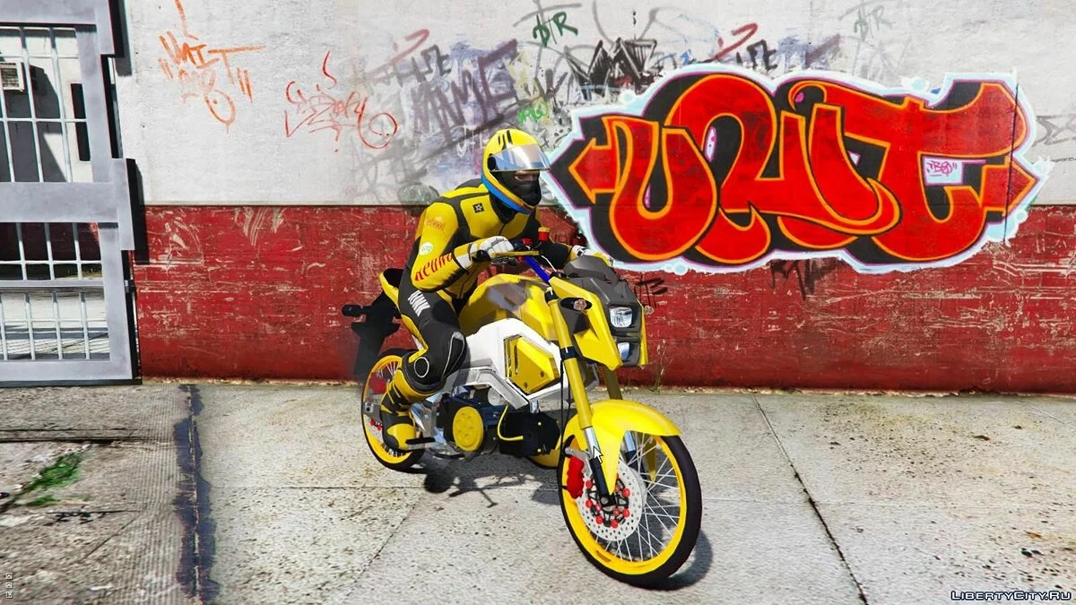 Honda Msx 125SF/Grom 125SF [ Заміна | 1.0 / GTA 5