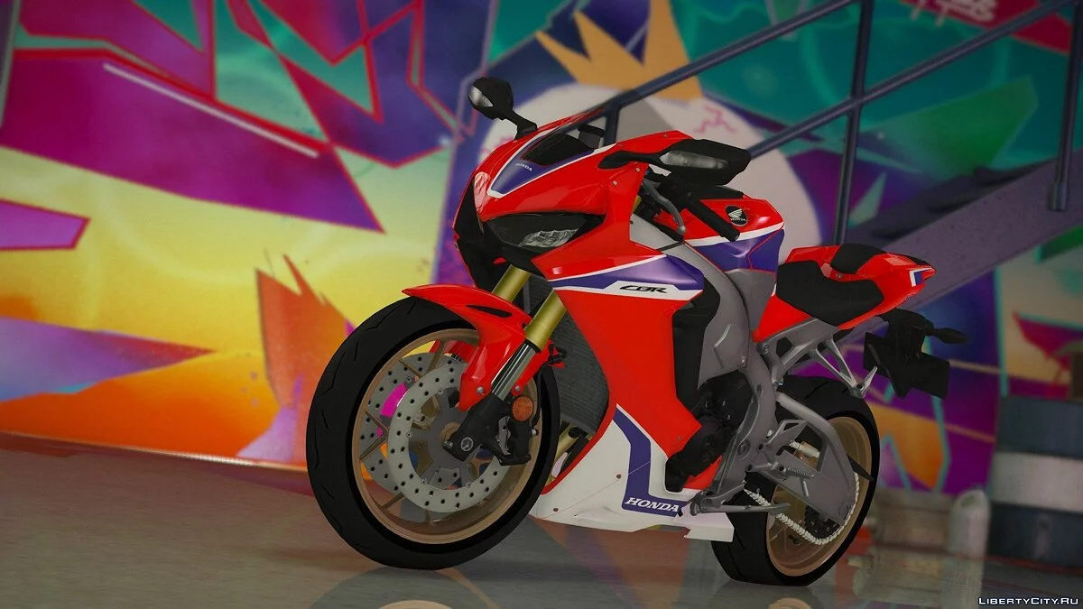 2017 Honda CBR1000RR [Додаток | Тюнінг | Лівреї | Шаблон] V3.0 / GTA 5