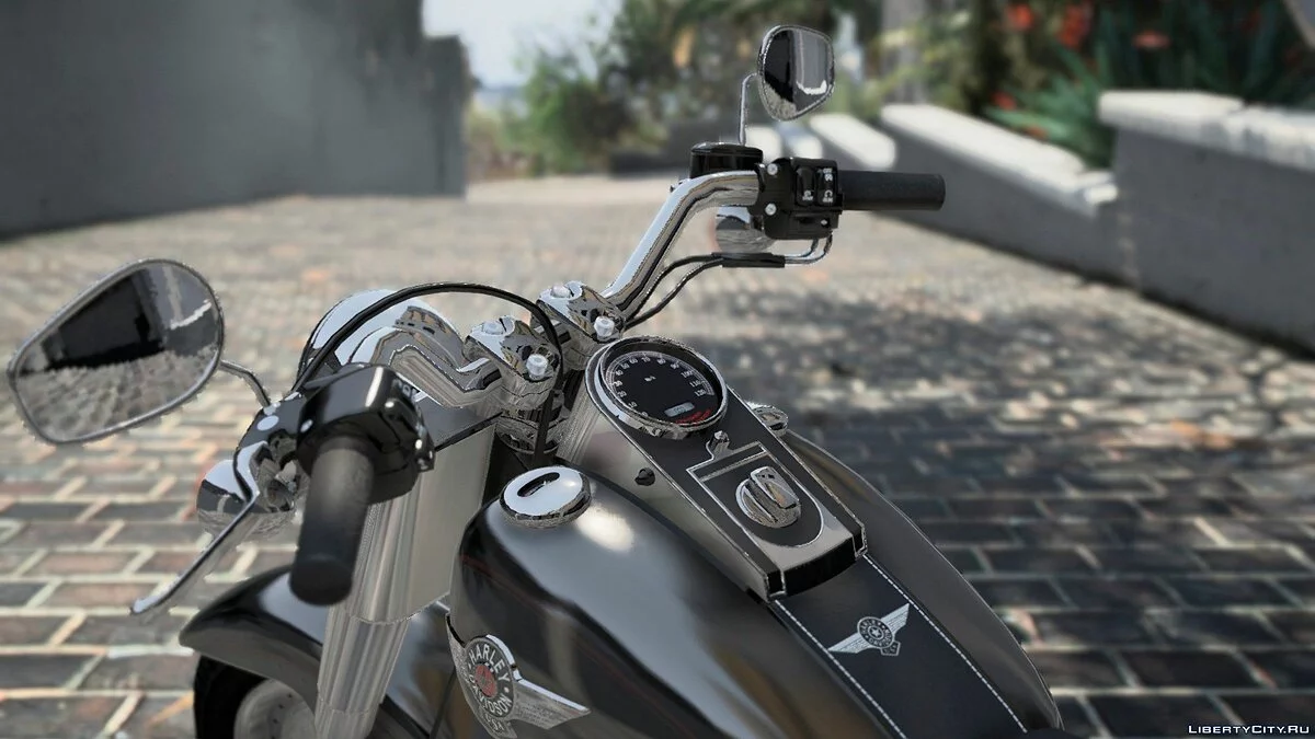 Harley Davidson Fat Boy Terminator 2 HQ [Add-On] 2.0 / GTA 5