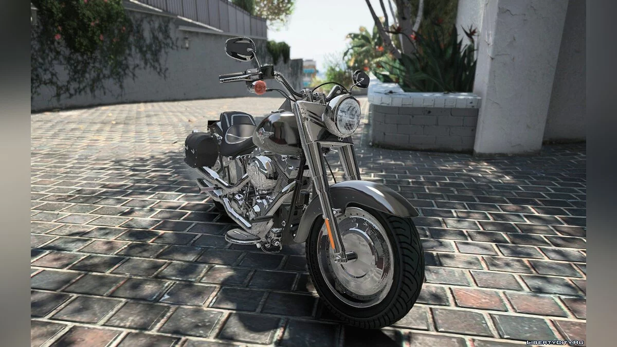 Harley Davidson Fat Boy Terminator 2 HQ [Add-On] 2.0 / GTA 5