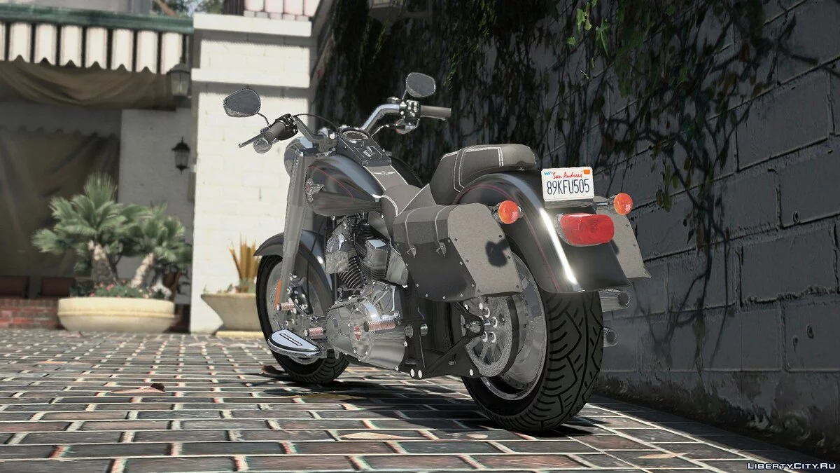 Harley Davidson Fat Boy Terminator 2 HQ [Add-On] 2.0 / GTA 5