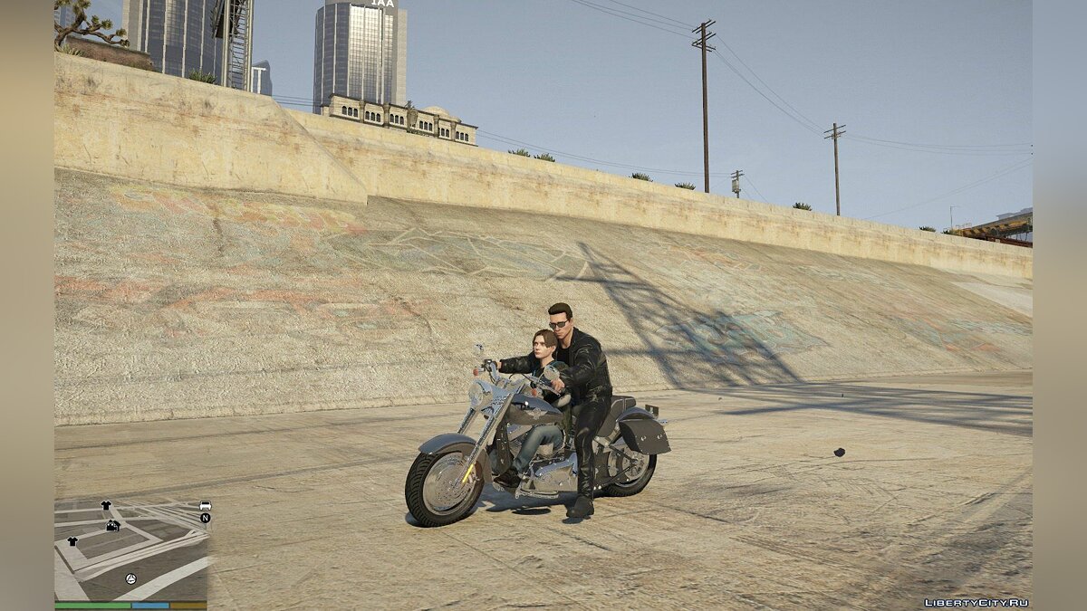 Download Harley Davidson Fat Boy Terminator 2 Hq [Add-On] 2.0 For Gta 5