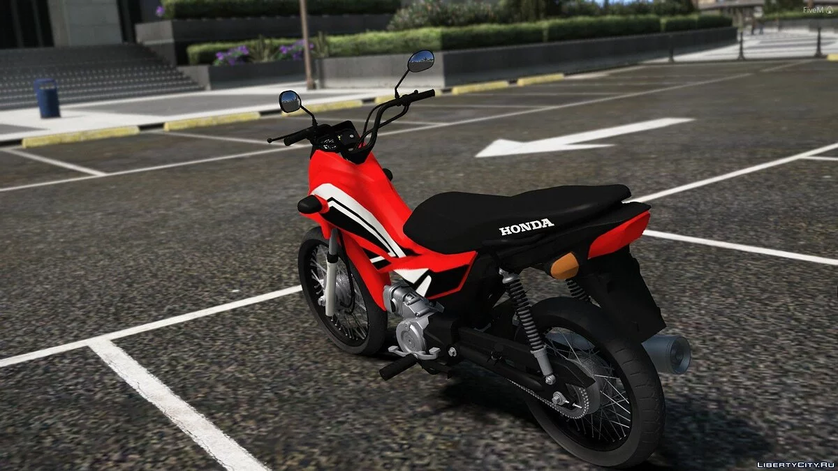 Honda Pop 110i Rally (Replace, Add-On FiveM) 1.0 / GTA 5