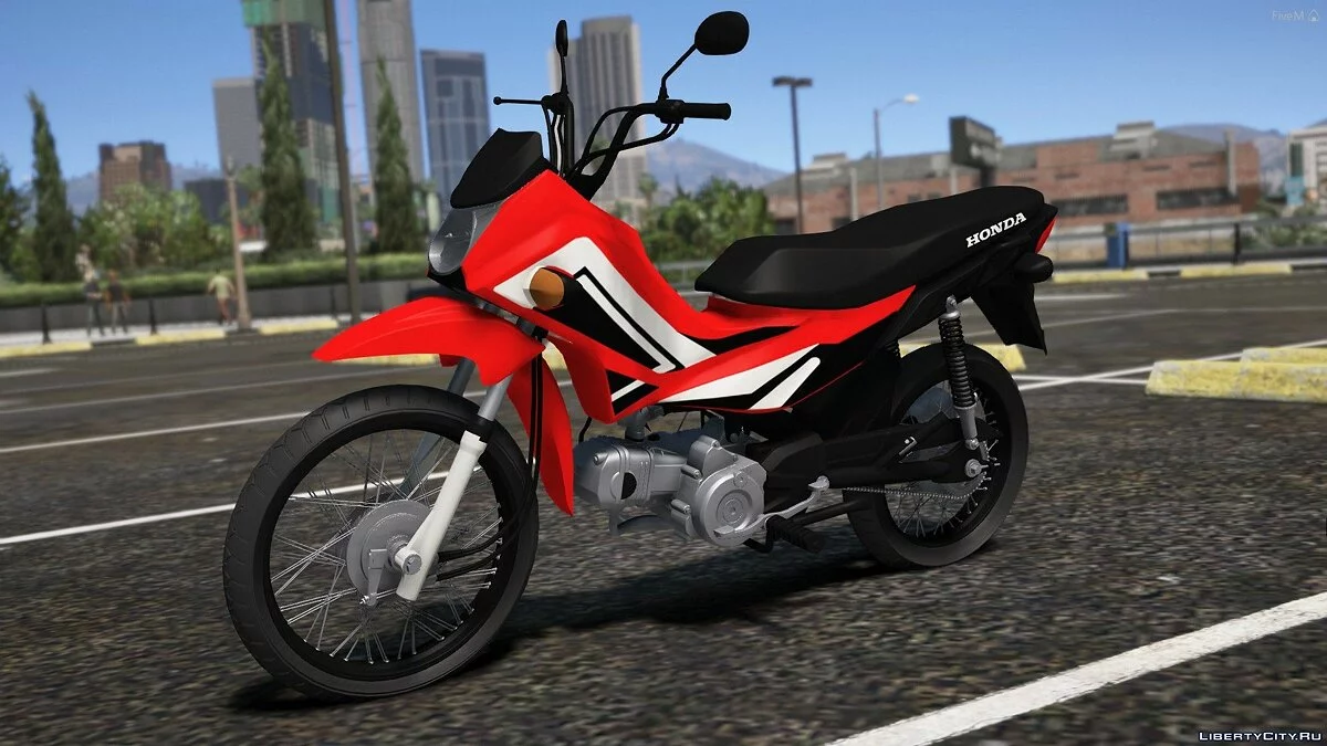 Honda Pop 110i Rally (Replace, Add-On FiveM) 1.0 / GTA 5