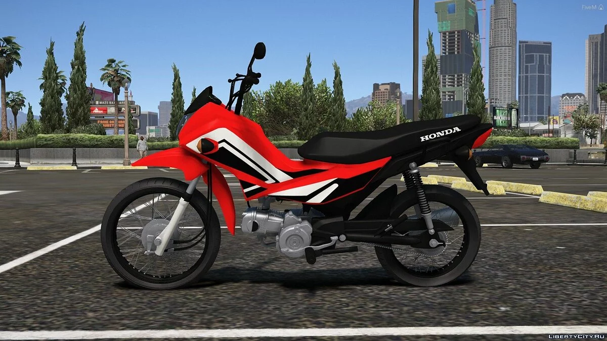 Honda Pop 110i Rally (Replace, Add-On FiveM) 1.0 / GTA 5