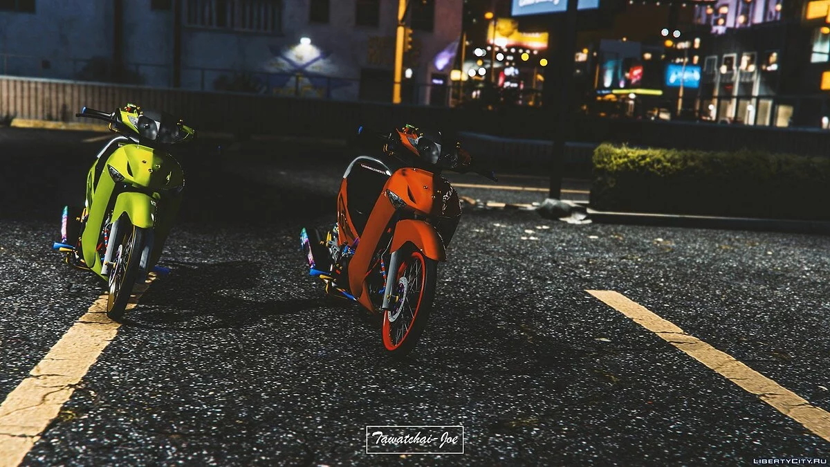 Honda Wave125i 2010 [Замена] 1.0 / GTA 5