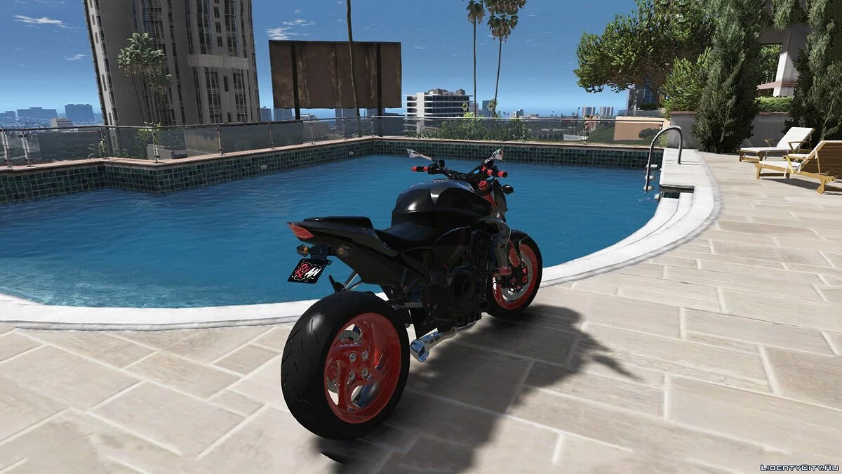 本田CB1000R [替换 | 调整 | 数字仪表] [FIVE M] 1.0 / GTA 5