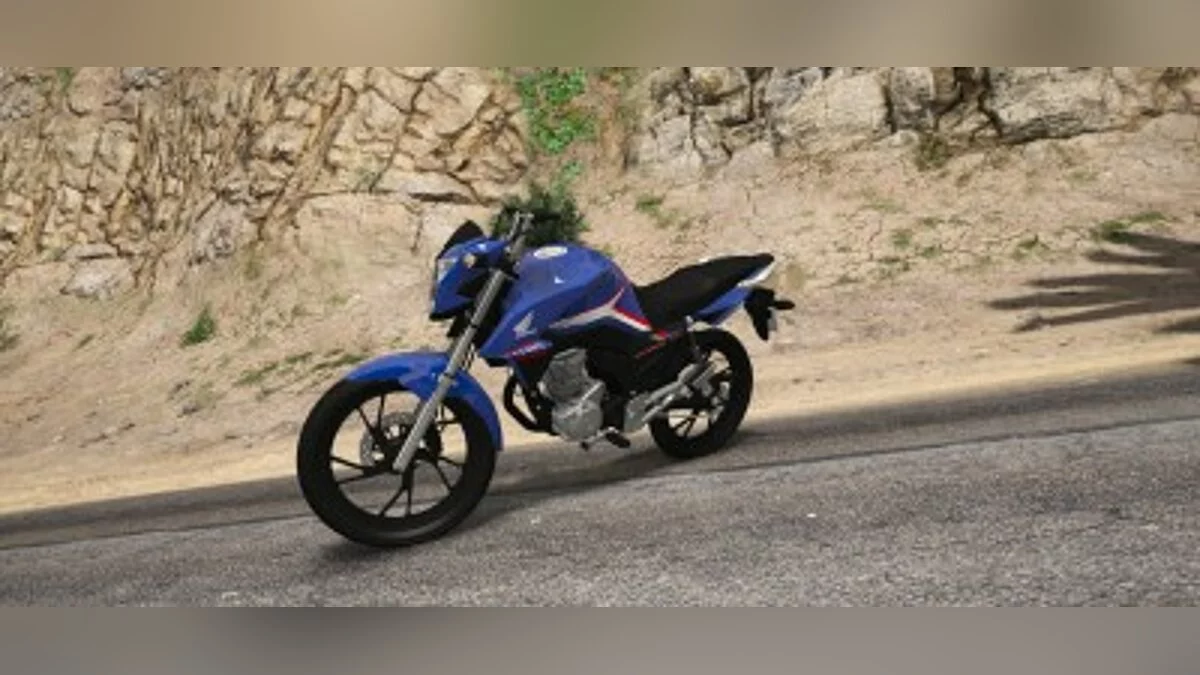 HONDA CG TITAN 160 2018 [Remplacer | Tuning | Compteurs numériques] [ FIVE M ] 1.0 / GTA 5