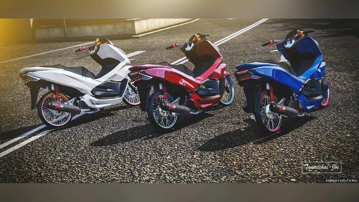 Honda PCX-2018 [Reemplazo | Tuning] 1.0 / GTA 5