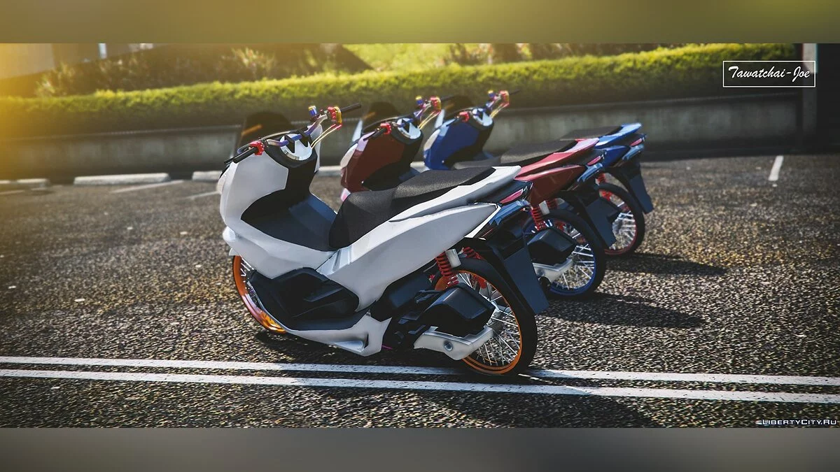 Honda PCX-2018 [Reemplazo | Tuning] 1.0 / GTA 5