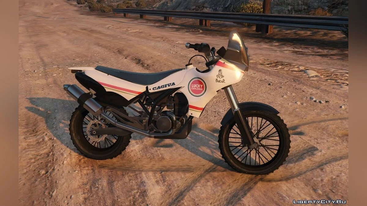 Cagiva Elefant Lucky Explorer BF400 | SUBSTITUIR | MODELO 1.1 / GTA 5