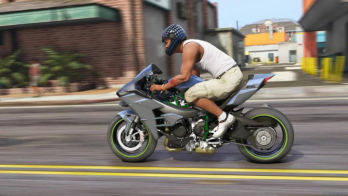 Kawasaki H2 Carbon 2017 [Complementos | Personalización] / GTA 5