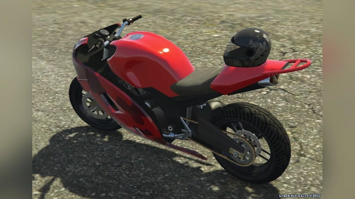Replika Sepeda Stunt Suzuki Hayabusa 1300 2008 [Add-On] 1.0 / GTA 5