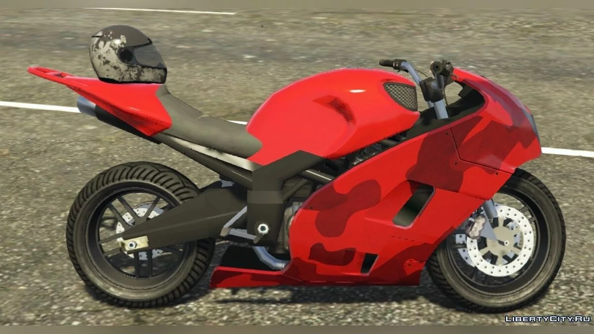 Replika Sepeda Stunt Suzuki Hayabusa 1300 2008 [Add-On] 1.0 / GTA 5