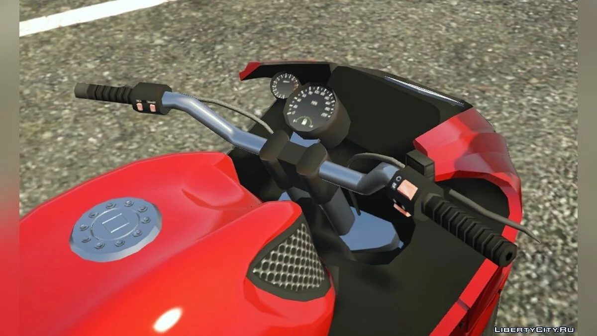 Replika Sepeda Stunt Suzuki Hayabusa 1300 2008 [Add-On] 1.0 / GTA 5