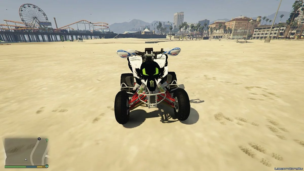 Yamaha 450 QUAD [Add-on] 1.1 / GTA 5