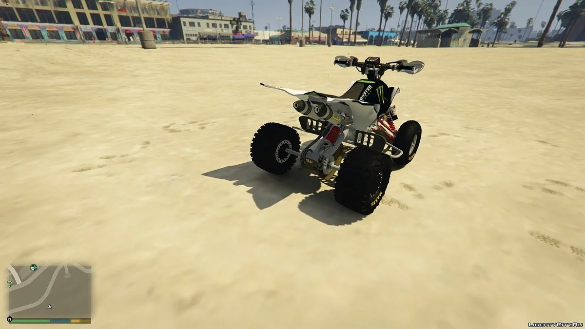 Yamaha 450 QUAD [Add-on] 1.1 / GTA 5